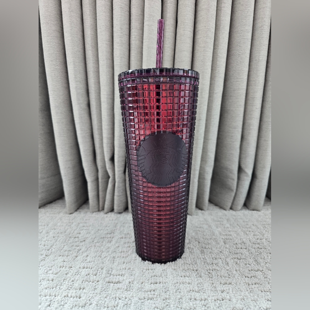 Starbucks Dark Purple Tumbler (24 Oz)